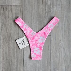 Kulani Kinis Pink Floral Bikini Bottom